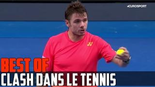 Quand les joueurs de tennis se clashent