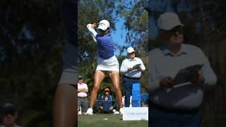 몇 번째 보는지 잊게 되는 스윙!! Rose Zhang's driver slow motion. Instagram@lpga_tour #RoseZhang