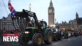 UK farmers protest reaches London’s parliament