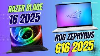 Razer Blade 16 2025 vs Asus ROG Zephyrus G16 (2025) GU605