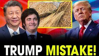 TRUMP IN SHOCK:  Argentina China Wheat Deal Destroys Trump’s Tariff Agenda...What happens next?