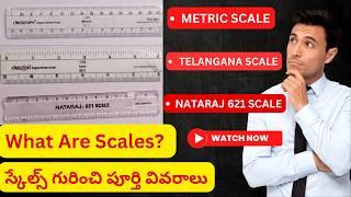 Land Surveying Scales | Ivory Scales | telangana scale | metric scale | How to use| #TelanganaScale