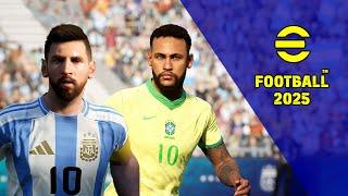 eFootball 2025 - Gameplay Compilation | Ultimate Realism | 4K