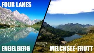 Hiking the Four Lakes Hike Engelberg - Titlis to Melchsee-Frutt