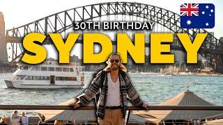 spending my birthday weekend in Sydney, Australia