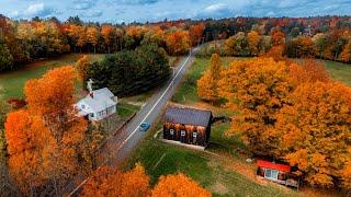   October in the Rural Countryside  Simple Autumn Life in Small Town America