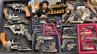 Imported Real Guns COLLECTION In India Part-2 | REAL GUN HOUSE TOUR [ Mauser, Pistols, Revolvers]