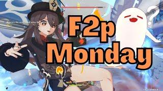 F2p Monday - Genshin Impact - Monday Routine - RJCanPlay