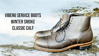 Viberg 2030 Winter Smoke Regency Calf SERVICE BOOTS !!!!