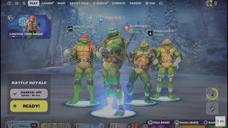 Fortnite Ninja Turtles Squad