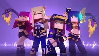 EnchantedMob : K/DA - POP/STARS Minecraft Music Video