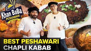 Khan Baba BEST Peshawari Chapli Kabab | ROSH, Charsi Karahi | Ridgeway Plaza |  Street Food PK