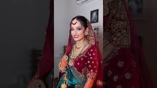 my bridal makeup for caments #hairstyle #haircutt #comedy