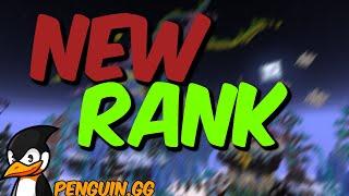 I Got a New RANK on Penguin.GG | Minecraft Skyblock