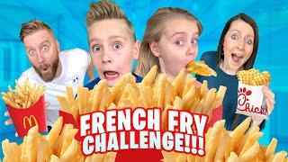 French Fry Challenge!!! (Family RACE Battle) / K-City Family