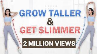 BECOME TALLER & GET SLIMMER /11 MIN FULL BODY EXERCISES ROUTINES TO GROW TALLER AT HOME_ Shrilyn