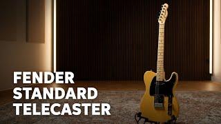 Fender Standard Series Telecaster Electric Guitar | Sound Demo | NAMM 2025