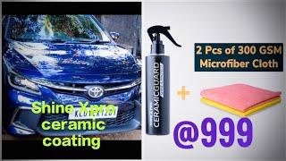 Car Ceramic Coating at home | Shine Xpro at Amazon |