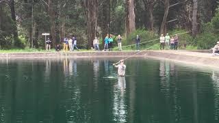 Travis Johnson's 177ft left-handed Single Spey