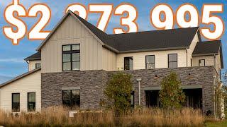 VIRGINIA LUXURY $3 MILLION 6 BED W/ ELEVATOR NEW HOME IN GREAT FALLS | ARDEN BY TOLL BROTHERS