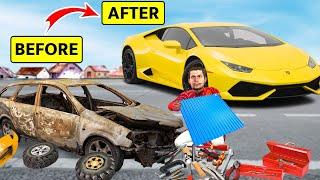 Old Car Restoration Transformed Lamborgini New Car Hindi Moral Stories Hindi Kahani New Comedy Video