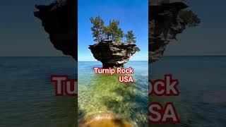 Turnip Rock USA #trendingreels #travel #nature #viralvideos