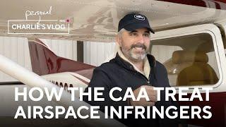 How the CAA handled my 3 airspace infringements.