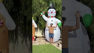 Giant Music-Playing Snowman #christmas #holidayhaul #blackfriday #cybermonday