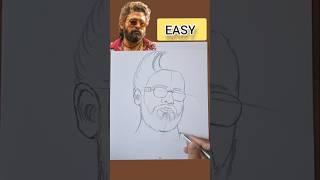 Pushpa Allu Arjun Drawing