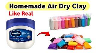 How to make Air Dry Clay at home