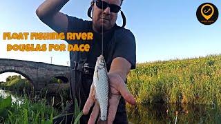 Float fishing River Douglas for Dace