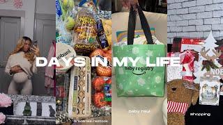 Days in my life| HUGE shopping hauls + Thanksgiving GRWM Let’s chat  + Baby 1st kick + MORE