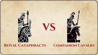 ROME II Total War : Royal Cataphracts VS Companion Cavalry