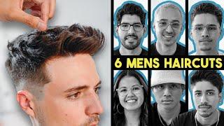 6 Mens Haircuts By 6 AWESOME Barbers | The AANUKO Hair Stylists