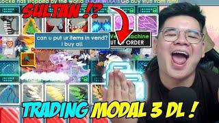 SEKIAN LAMA TIDAK TRADING ! AKHIRNYA AKU BACK ! TIPS TRADING MODAL 3 DL ! - Growtopia Indonesia