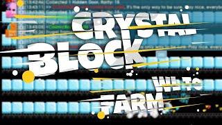 I Broke Crystal Blocks in Exchange for WLs!  Legendary Profit Growtopia