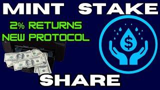 Mint Stake Share | MSS NEW protocol - 2% a day?