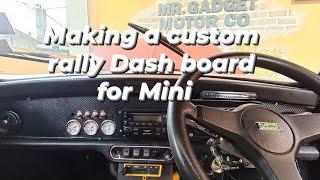 Rally Dash board design - Classic mini Cooper