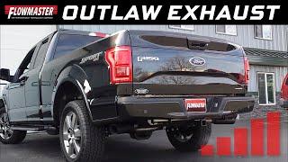 2015-20 Ford F-150 with 5.0L - Outlaw Cat-back Exhaust  817726