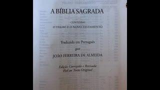 Bíblia Sagrada Fiel ao Texto Original de João Ferreira de Almeida".Vendo