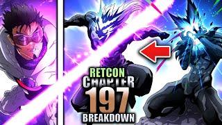 This New Villain is Stronger Than Cosmic Garou! / One Punch Man Chapter 197 Retcon