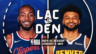 LOS ANGELES CLIPPERS vs DENVER NUGGETS | FULL GAME HIGHLIGHTS | January 8, 2025 | 2024-25 Season