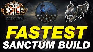 I've Created FASTEST Sanctum Build 150m DPS, Hexblast Occultist | POE 3.25 Settlers of Kalguur