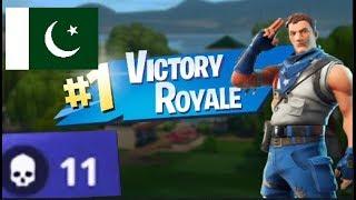 Fortnite Gameplay Victory Royale  (Total 11 Kills) Pakistani Gamer || Anees Khan Network