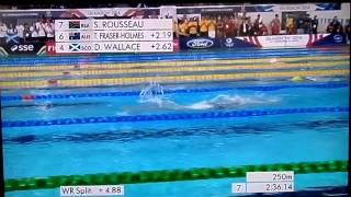 Men's 400m individual medley final Glasgow 2014