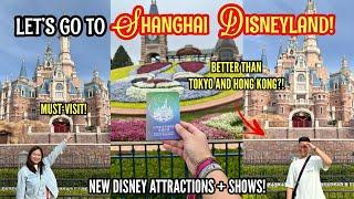 EXPLORING SHANGHAI DISNEYLAND! (BEST DISNEYLAND IN ASIA?) | ATTRACTIONS AND SHOWS ONLY IN SHANGHAI!