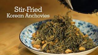 Stir-Fried Korean Anchovies Recipes | Mit Banchan  | Korean recipe | Allspice Institute