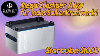 Storcube S1000 der Günstige Balkonkraftwerkakku