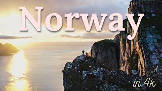 Norway Highlights In 4K || Beautiful Cinematic Drone Shots