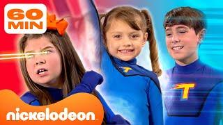 De Thundermans | Eén uur aan superheldengevechten uit de Thundermans!  | Nickelodeon Nederlands